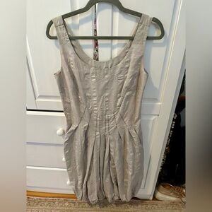 Crea Concept Pleat Knee-Length Dress